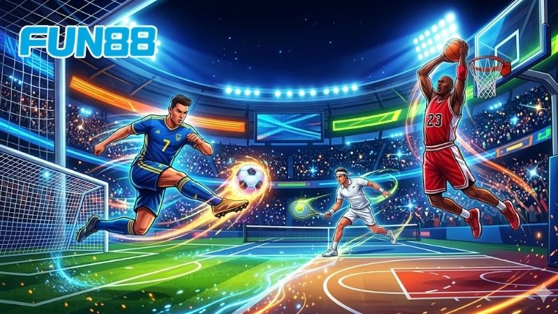 Sự bùng nổ của nền tảng cá cược Thể Thao FUN88 năm 2026